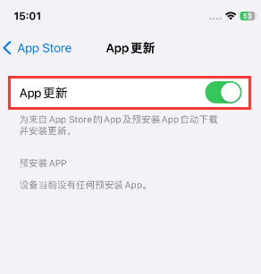 元阳苹果15维修中心如何让iPhone15APP自动更新