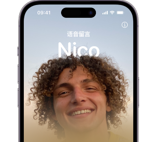 元阳苹果15服务站分享iPhone15实时语音留言开启方法 